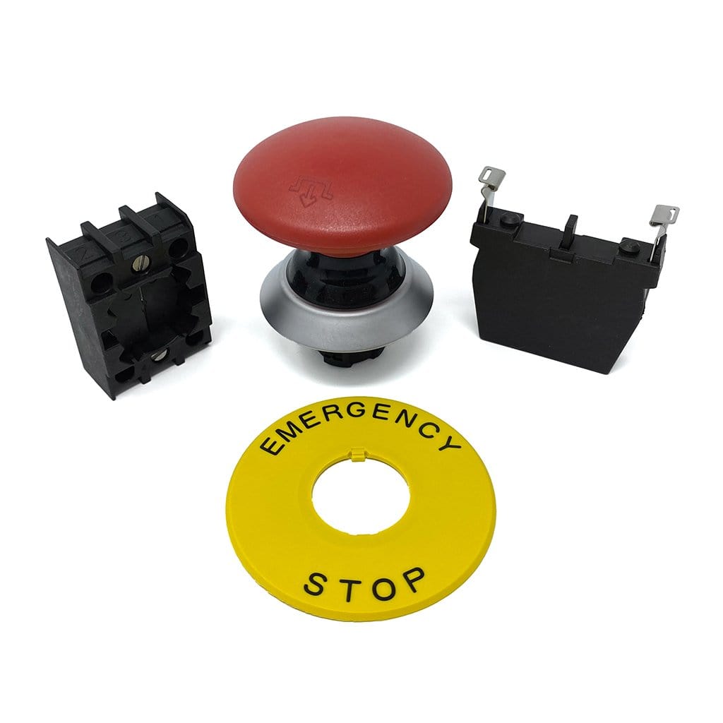 Emergency Stop Assembly for Mother Bucker by Munch Machine